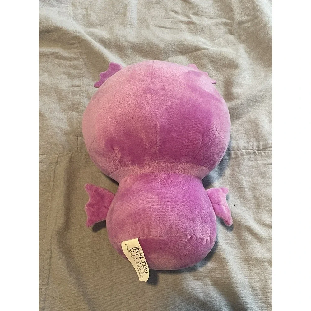 NEW Ideal Toys Direct Purple Horned Dragon w/ Fire & Wings 8